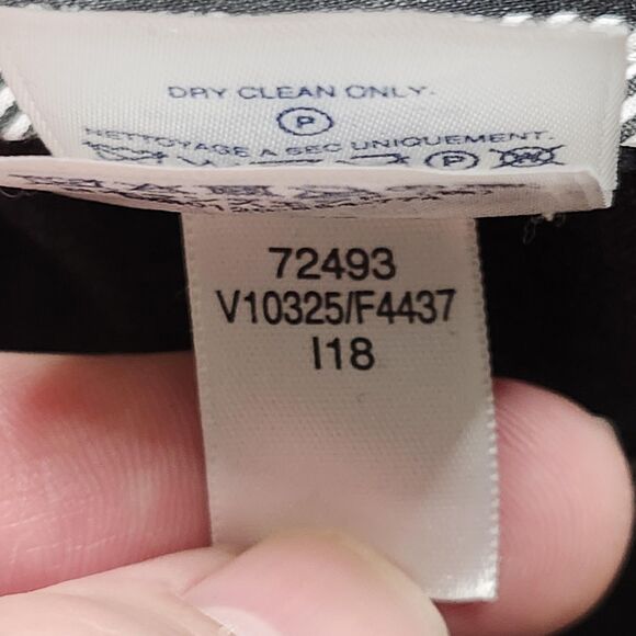 Lands End Pants Mens 37x27  37 Gray Wool Traditional Fit Dress Trousers Classic - Picture 13 of 13